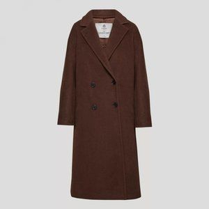 BABATON | Slouch Coat Wool Jacket Cedar Brown Size 1 Aritzia